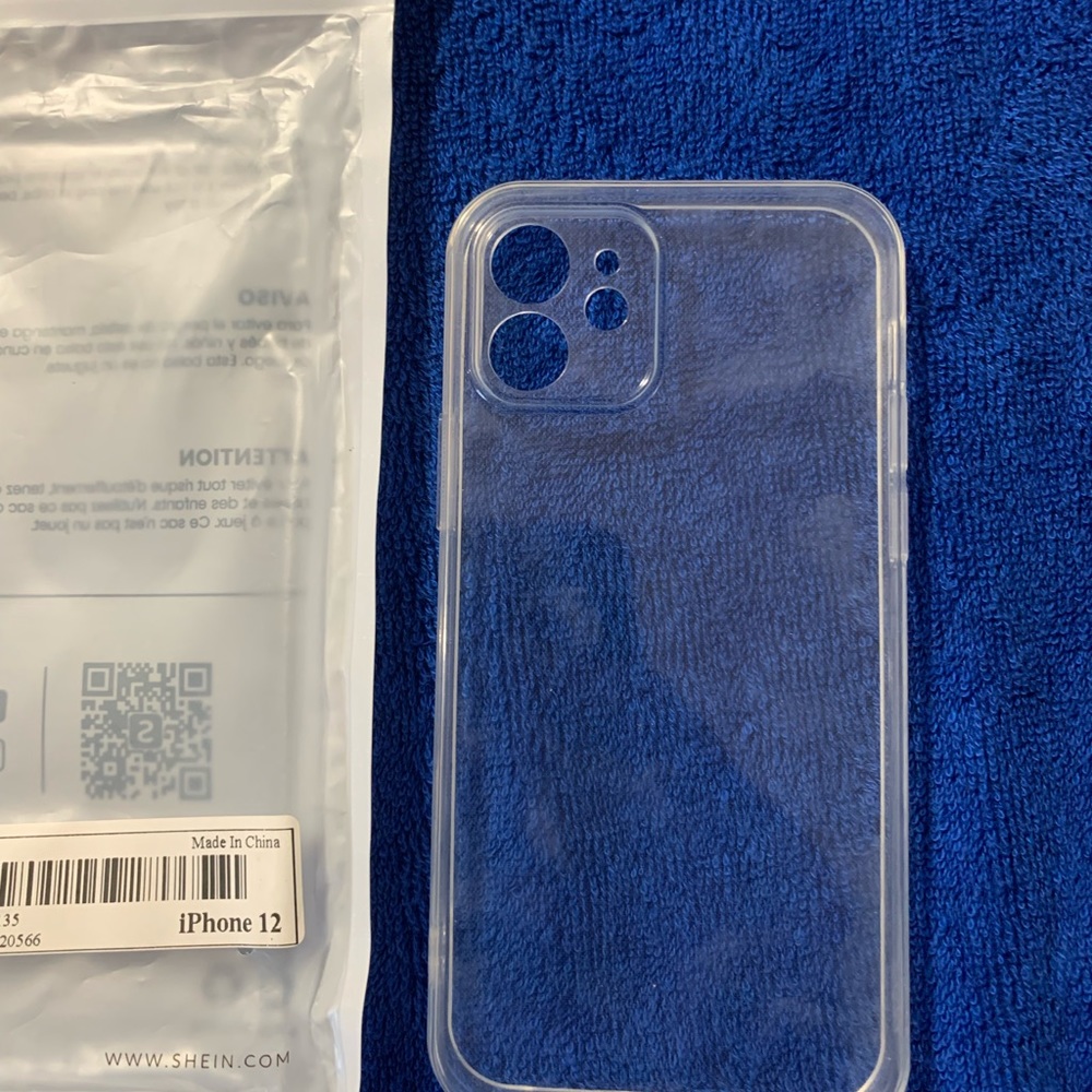 Clear iphone12 case